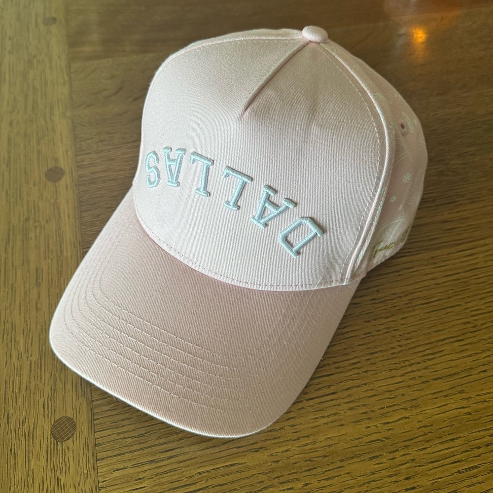 Pink & White Paisley DALLAS Snapback